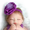 10inch Full Silicone Vinyl Reborn Baby Doll Realistic Fashion Doll Toy for Baby Christmas and Birthday Gift