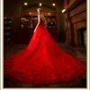 Vestido De Noiva Vermelho A Linha Até O Chão Longo Mulheres Desgaste Especial Ocasião Vestido De Noiva Vestido De Festa Plus Size Vestido De Noiva Longo