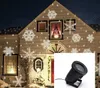 Outdoor Christmas Laser Lights Snowflake Projektor Wakacje Lekkie Wodoodporne IP64 RGB Kolor śniegu LED Laser Projektor Fast LLFA