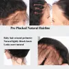 Pre Plucked Natural hairline 13*4 Lace Front Human Hair Wigs With Baby Hair Glueless For Women Brazilian Straight Wigs Remy