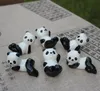 100 Pezzi Bacchette Panda in Ceramica Supporto per Supporto Cucchiaio in Porcellana Forchetta Coltello Riposo Rack Home Ristorante Hotel Tavolo Decorazione della Scrivania Adorabile