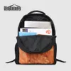 Kinderen Mode Schooltassen Voor High Class Student Effen Geometrische Merk Designer Schooltas Boekentassen Vrouwen Outdoor Draagbare Laptop Rugzak