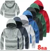 Gratis DHL, UPS 20PC / Motor kan välja färg och storlek, Whoseale New Arrival Mäns Hoody Male Fashion Coat