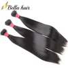 Braziliaans haar 3 bundels deals volhoofd supermeisje collectie zijdeachtige rechte Indian Hair Extensions Fashion Maleisische Cambodjaanse Peruaanse Bella Hair Factory