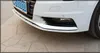 Spedizione gratuita! ABS di alta qualità chrome 6pcs fendinebbia anteriore decorazione trim + 2pcs fendinebbia decorazione fendinebbia anteriore per Audi A3 2015-2017