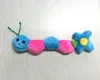 Hundleksaker Pet Puppy Chew Toy Squeaker Squeaky Sound Färgglada Bug Leksaker 3 Färger Husdjur Talking Plush Dogs Chews Pet's