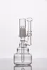 Mini Cake Image Smoking Hookahs handmade Glass Water Pipes Fab Smoking Pipe Recycler Oil Rigs Bongs birdcage perc 14mm