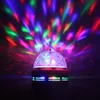 Effekt LED Rotating Stage Crystal Ball LED Light Lamp Disco G00149