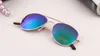 Fashion kids mirror lense sunglasses Children girl boy frog mirror reflective candy color frame sun glasses summer beach outdoor Sunblock