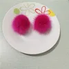 10 pièces 2 pouces fourrure artisanat pompon boule pom pom beaux pompons pour épingles à cheveux nœuds de cheveux clips barrettes ornement accessoires GR1011474699