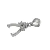 Beadsnice Sterling Silver Clip Pinch Bails Stone Side Hole Pinch Bails Pendant Link Handgjorda fynd med Rhinestone ID 34643