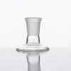 Glass Adaptor Stand For Bowl Piece Domes Water Pipe Bongs Adaptors 14mm 18mm Male Female Frosted Joint Dropdown