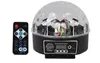 9 colori LED DMX 512 Luci da palcoscenico Crystal Magic Ball Effetto luminoso Luce + telecomando Per bar, feste, discoteche, discoteche AC110V-220V