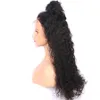 Lace Front Perücken Water Wave Full Lace Perücken mit Baby Hair Bleach Knoten Unverarbeitet für schwarze Frau brasilianischen natürlichen Haaransatz von Qtfn