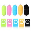 Waterproof Portable Wireless MP3 Vibrators Remote Control Women Vibrating Egg Bullets Body Massager Sex Toys Adult Products G Spot 5 Colors