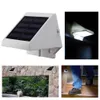 2016 Nieuwe Energy Saving Waterproof Solar Powered Trap Hek Tuin Beveiligingslamp Outdoor 4LED Licht Wit / Warm Wit