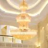 Moderni lampadari di cristallo a LED American Gold Lullaiolet Lighting Freeture 3 White Light Colori Long Home Hotel Lampa