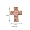 Crystal Colorful cute cross navel belly button rings body piercing surgical steel belly button rings belly ring in navel body jewelry