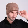 2017 mössor vinter hatt för män varm plus cashmere hatt mode stickning varm keps varm ull hatt cap fritid mode vinter hattar