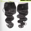 最も安いClousre 1ピースバージンブラジルの髪の体波ストレートシルキーソフト8 "-20"送料無料