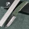Kevin John Tactical Folding Knife 59HRC S35VNブレードG10ハンドル屋外の高速オープンユーティリティキャンプサバイバルナイフベアリングナイフEDCツール