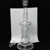 Neue Tiktok Eisure Glass Bong Schweizer Säule kann matrix percglas Wasserleitungen fabelhafte Eieröl -Rigs Glas Bong Shisha