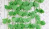 Festive And Party Supplies 240CM/20 Leaves Christmas Garland Plants Grape Artificial Vine Leaf Fake Foliage Flowers IVY Hanging Rattan Decor