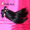 Bella Hair 4pcs 11A Double Weft One Donor Brazilian 100% Virgin Human Hair Bundles Peruvian Straight Weave Unprocessed Raw Indian Extensions