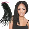 Ombre Senegalese 트위스트 크로 셰 뜨개질 머리카락 확장 합성 아프리카 프리 트위스트 합성 꼰 딱딱한 머리카락 확장 Marley Braids