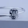 Loose beads Fit for pandora Bracelets 925 Sterling Silver Beads Silver Happy Birthday charm DIY fashion Jewelry for Women 1pc/lot