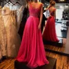 Red 2016 Evening Dresses Sheer Neck Lace Appliques See Through Backless Long Prom Dresses Custom Made Formal Prom Gowns