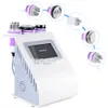 Touch Screen 5-1 Unoisetion Ultrasonic 40k Cavitation Fat Burning RF Face Care Vacuum Body Slimming Machine Spa
