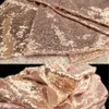 Partihandel-1PCS 12 "X108" Rose Gold / Champagne Sequin Table Runner 30x275cm Sparkly Wedding Party Decor Party Event Bling Table Dekoration