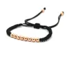 Hela 10st Lot 6mm Black String Anil Arjandas Mix Colors flätande macrame armband presentsmodesmycken285v