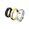 316L roestvrij stalen ringmode schattige 4mm breedte titanium de heer van ringen