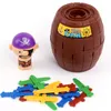 Hot Christmas Gift Kids Kinderen Grappige Lucky Stab Pop-up Toy Gadget Pirate Barrel Game Toy