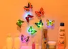 960pcs Färgglada Fjäril Nattljus 1W LED Butterfly för bröllopsrum Night Light Party Decoration