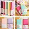 Vente en gros - 6 couleurs Mini Diary Notebook Memo Book Bloc-notes en cuir Papeterie Pocketbook 100 pages