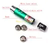 100PCS / LOT FEDEX DHL Frakt 3 i 1 kit Laser + UV Pengar Detektor + LED-belysning Mini Keychain ficklampa laserpekare