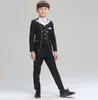 Wysokiej Quatity Classic Boy's 4 szt. Garnitury Formalne Boy Spersonalizowane Odzież Chłopcy Garnitur Formalne Dzieci Smokingi na ślub