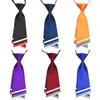 Corbata para estudiantes, corbata tipo cuchillo doble, 18 colores, 22*7cm, imitación de seda para camarero, corbatas para mujer, regalo de Navidad, TNT gratis, Fedex