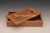 Wholesale-HOT! STARS bamboo tray kung fu tools for cup and teapot crafts tray solid bamboo sets free shipping