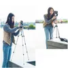 Camera Tripods Draagbare Lichtgewicht Cellphone Smartphone Camera Tripod voor Telefoon Tripod voor Canon Sony Nikon Compact Statief