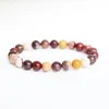 SN1085 MOUKAITE JASPER BRACELET REIKI ENERGY GROUNDING BRACELET ROOT CHAKRA BRACELET FASION YOGA MALA BRACELET1888