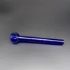 Mini 4.0 inch Pyrex Glas Olie Brander Pijp Goedkope Helder Roze Blauw Groen Olie Brander Glazen Pijpen Tabak Roken Accessoires voor Water Bongs