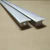 - Дешевый утопленный алюминиевый профиль для светодиодной полосы с длиной 200 см и замороженной прозрачной крышкой ПК2805