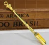 envío gratis ----- 2016 nueva Mini Cucharadita de metal de alta calidad micro pala Tyrant Gold --pipa de fumar narguile de vidrio Gongs de vidrio - plataformas petroleras