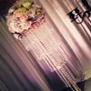 Hot sale acrylic wedding column crystal pillar for wedding stage decoration