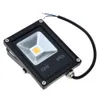 Ultrathin LED Flood Light 10W svart omslag AC85-265V Vattentät IP65 Floodlight Spotlight Outdoor Lighting Free Shipping