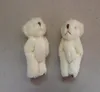 Großhändler Hight6cm Bulk 100pcslot Cartoon Langes Wollplüsch -Mini -Gelenk kleiner Bär Bare Teddybären für Schlüsselbeutel Werbe 3345689